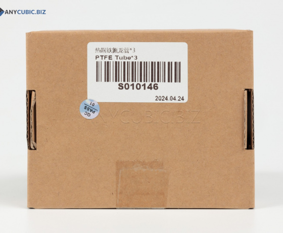 Фото 2 - PTFE / тефлонова трубка 3 шт