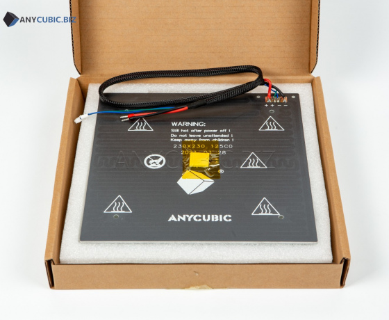 Фото 3 - Нагрівальний стіл з підігрівом Hot Bed для 3D принтера Anycubic Kobra/Kobra Go/Kobra Neo