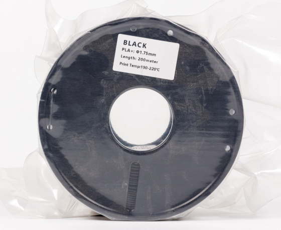 Фото 4 - 200 метрів Чорний PLA пластик для 3D принтера