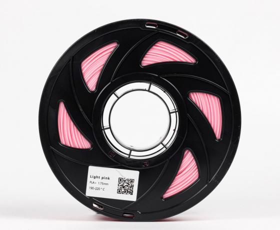 Фото 4 - Світло-рожевий пла плюс пластик для 3D принтера ✪1кг✪1.75мм