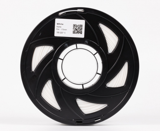 Фото 6 - Білий Матовий Пла Пластик 1кг | 1.75мм | 330м