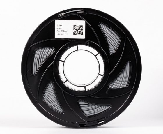 Фото 5 - Сірий Матовий Пла Пластик 1кг | 1.75мм | 330м