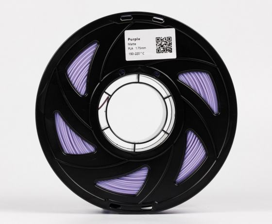 Фото 3 - Пурпурний Матовий Пла Пластик 1кг | 1.75мм | 330м