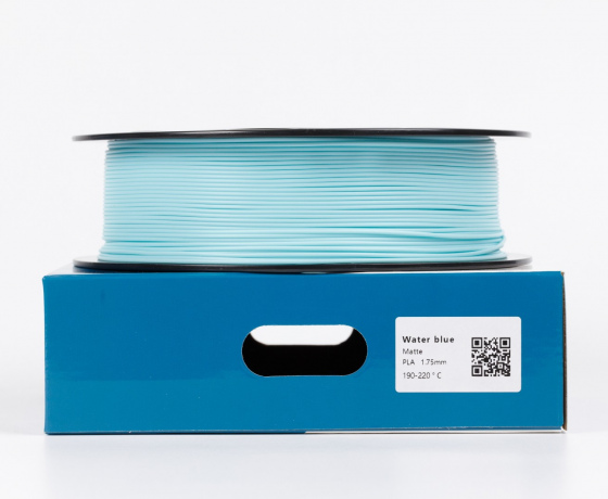 Фото 3 - Синій Пастельний Матовий Пла Пластик 1кг | 1.75мм | 330м