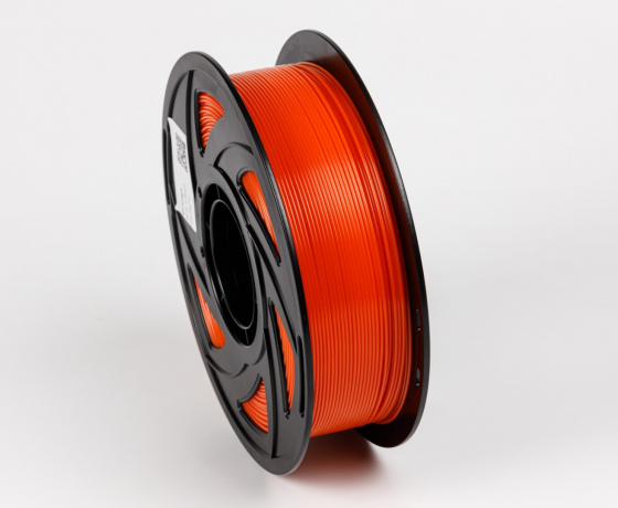 Фото 4 - Помаранчевий PETG (ПЕТГ) coPET пластик для 3D принтера 1кг | 1.75мм | 330м