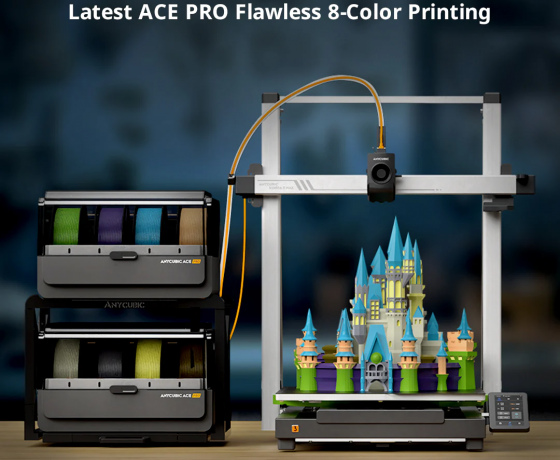 Фото 10 - Anycubic Kobra 3 Max Combo