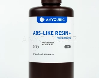 Сіра Aбс-подібна Фотополімерна смола+ | Anycubic ABS-Like Resin+ grey 1кг