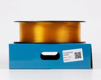 PETG Напівпрозорий Жовтий 1кг | 1.75мм | 330м