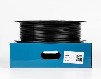 Чорний PLA пластик для 3D принтера | Pla RAL 7021 Black grey 1кг | 1.75мм | 330м